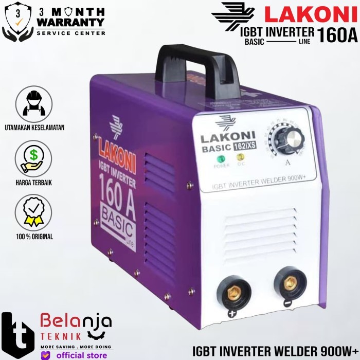 Terlaris Mesin Las Lakoni 160A Basic 162Ix 900Watt Travo Trafo Las 162 Ix 160 A
