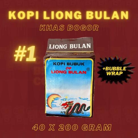 

Kopi Liong Bulan Khas Bogor Tanpa Gula 1 Bal/Dus/Kardus Isi 40 Buah