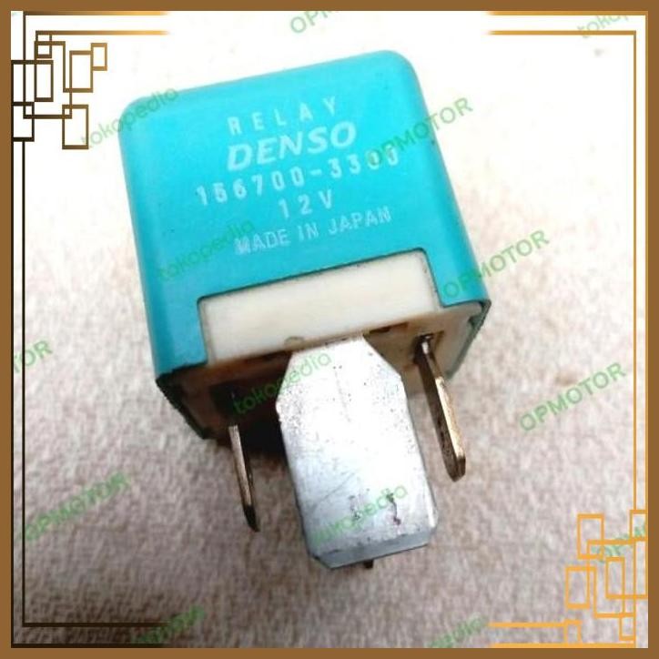 [OPM] RELAY BIRU TOYOTA 156700-3300 KAKI 5 ORIGINAL JAPAN