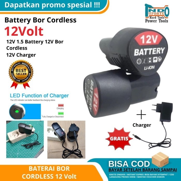 Baterai Rumput Mesin Potong Kebun Cordless 12v Casan 12 Volt