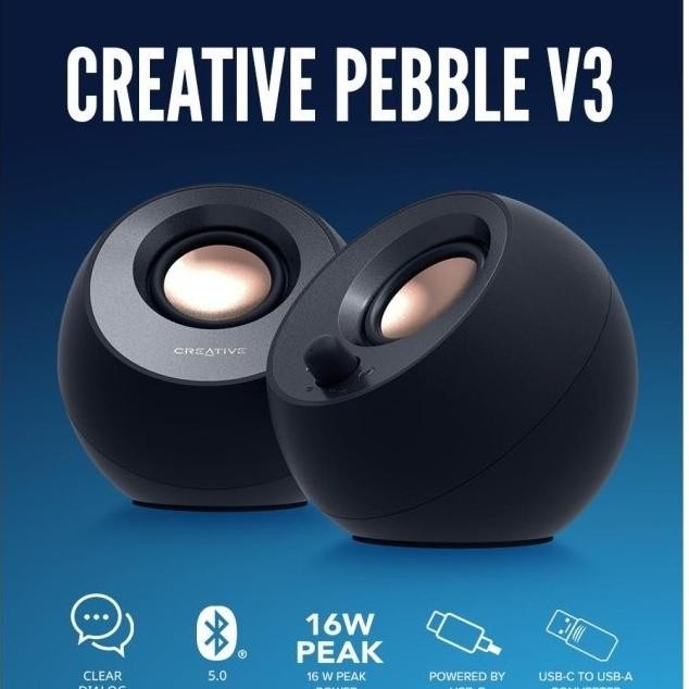 CREATIVE Pebble V3 Bluetooth 5.0 Desktop Speaker