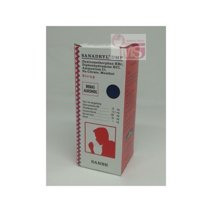SANADRYL DMP SIRUP 60 ML