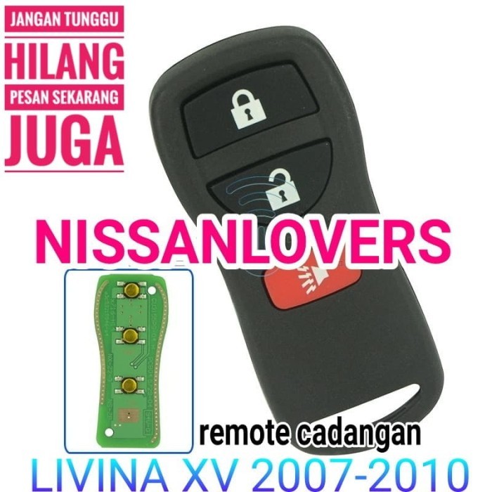 REMOTE GRAND LIVINA 2007-2010 (XV,XR,XGEAR,HWS,ULTIMATE)