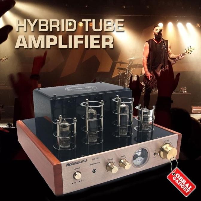Hybrid Tube HiFi Stereo Integrated Amplifier Hi fi Tabung Nobsound