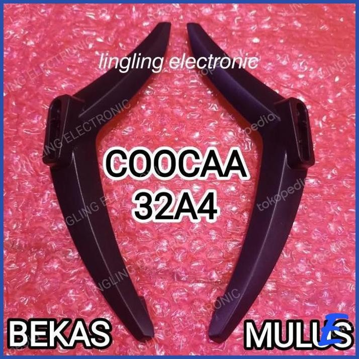 | AL | KAKI TV COOCAA 32A4 STAND TV COOCAA 32A4 ORIGINAL BEKAS MULUS