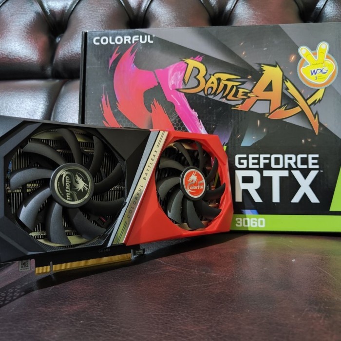 [Bekas] Colorful Geforce RTX 3060 Battle Ax 12GB D6 Garansi ON 2024