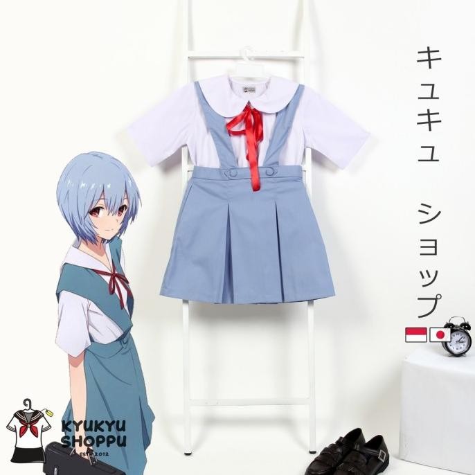 [Kyukyushoppu] Rei Ayanami - Evangalion By Kyukyu Cosplay Costume Hq