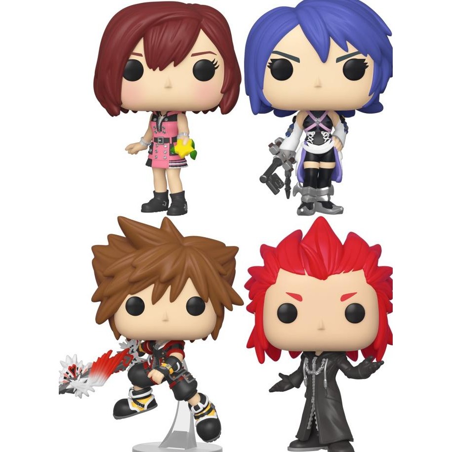 FUNKO POP Funko Pop Original Games - Kingdom Hearts III -Bundle 4 Set Pop
