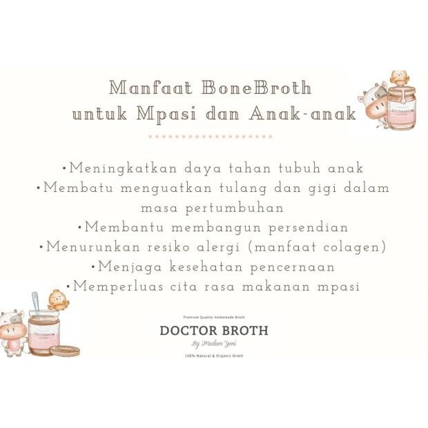 

Kaldu Ikan Gabus / Fish Bone Broth / Ikan Kutuk Doctor Broth