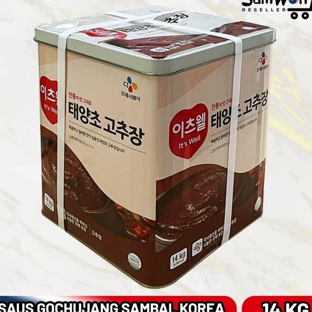 

Gochujang Cj Cheiljedang Pasta Cabe Saos Sambal Korea 14Kg