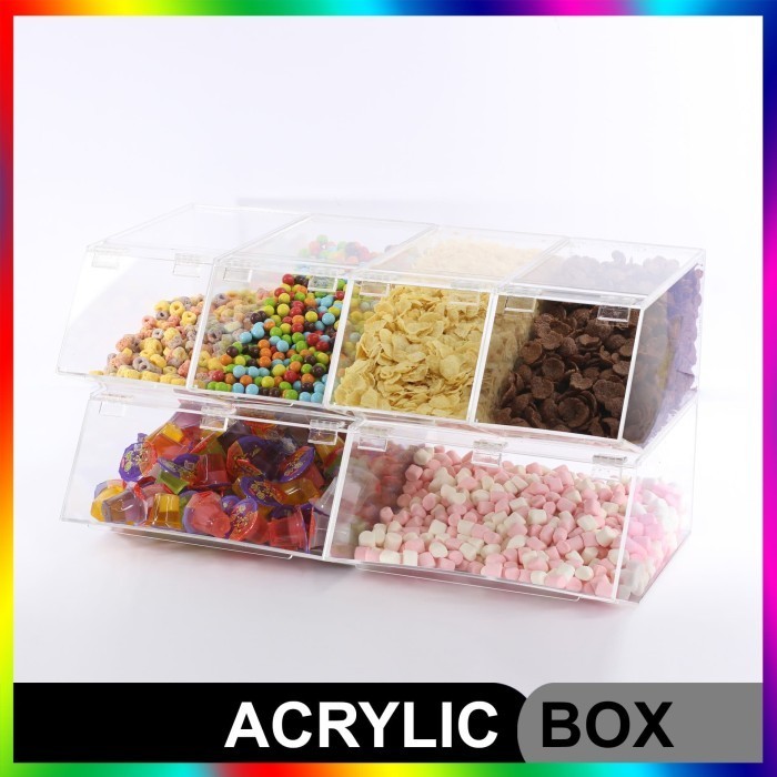 

Kotak Akrilik Topping Candy, Candy Box, Tempat Permen Bundling B
