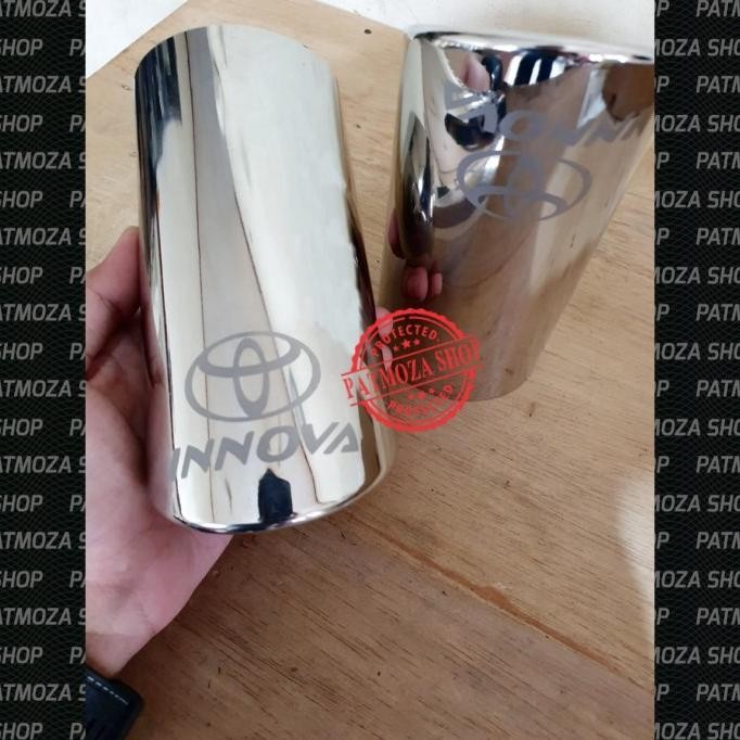 Muffler Variasi Ujung Pipa Knalpot Mobil Innova Reborn 2016Up Original