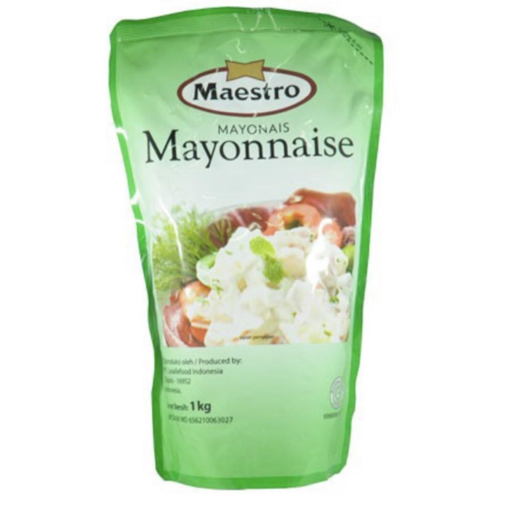 

Mayonaise Maestro 1Kg 1 Dus Isi 10 Pcs