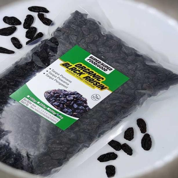

Kiss Hitam Organik 1 Kg - Organic Bla Raisin 1Kg