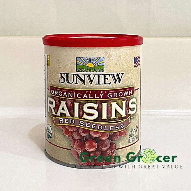 

Raisin Sunview Seedless Organnic 425G / Kiss Organik Tanpa Biji Usa