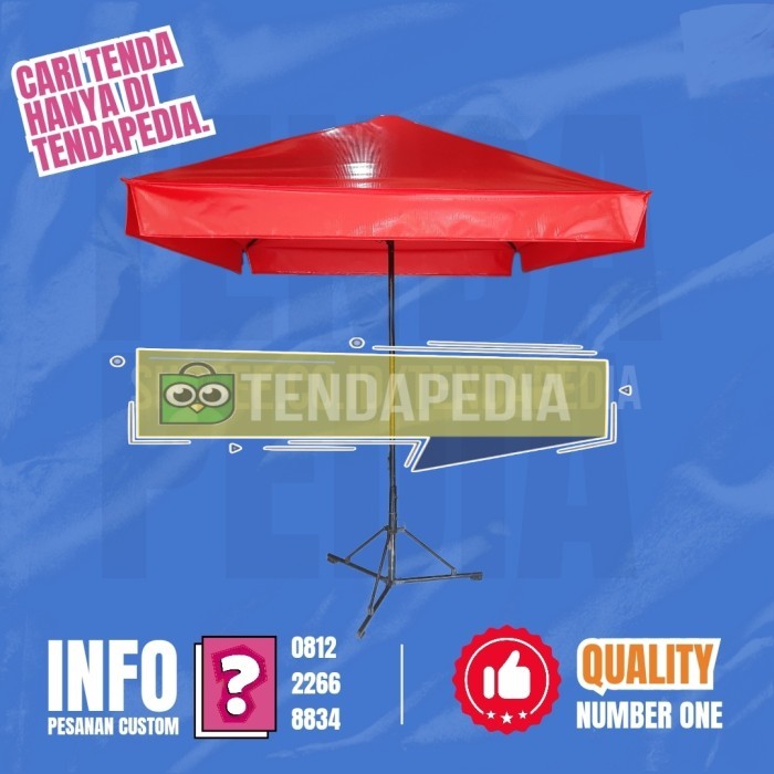 payung cafe kotak 2x2m
