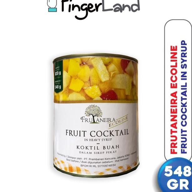 

Frutaneira Ecoline Fruit Cotail In Syrup 820 Gram Buah Koktil Kaleng