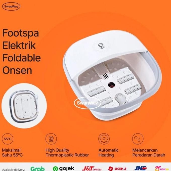 TERMURAH - foot spa elektrik terapi rendaman kaki hangat listrik electric