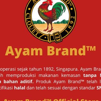 

Ikan Tuna Kaleng Ayam Brand Chunks In Oil 150 Gr