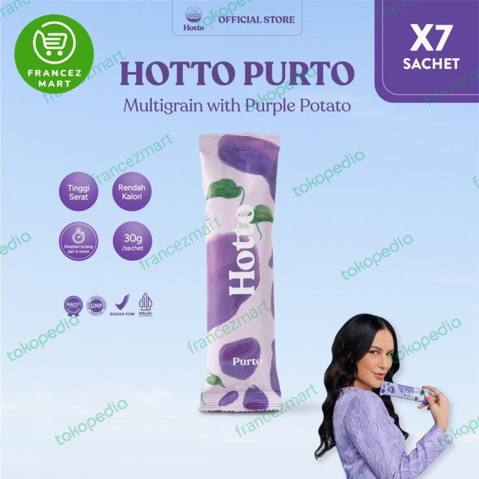 

HOTTO PURTO 7 SACHET Multigrain with Purple Potato
