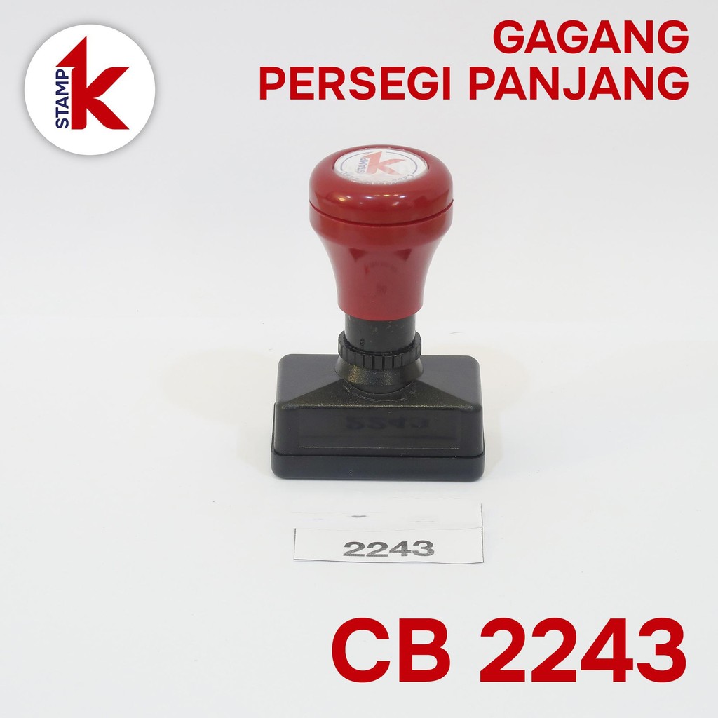 

Gagang Stempel Flash / Warna 2243 CB2243 CB 2243 Persegi Panjang 2243