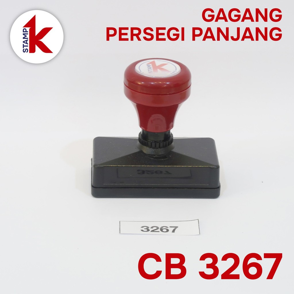 

Gagang Stempel Flash / Warna 3267 CB3267 CB 3267 Persegi Panjang 3267