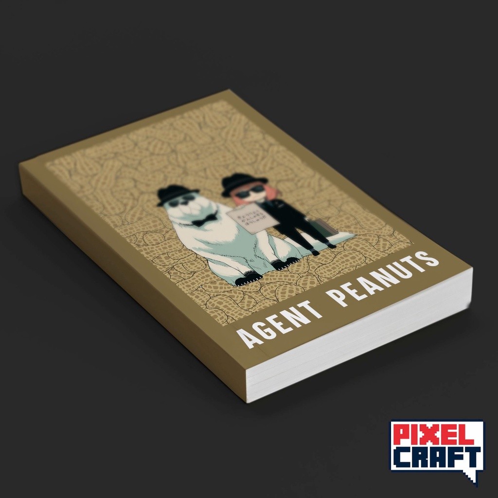 

Pocket Note Anime SPY x FAMILY Softcover A6 Motif Agent Peanuts