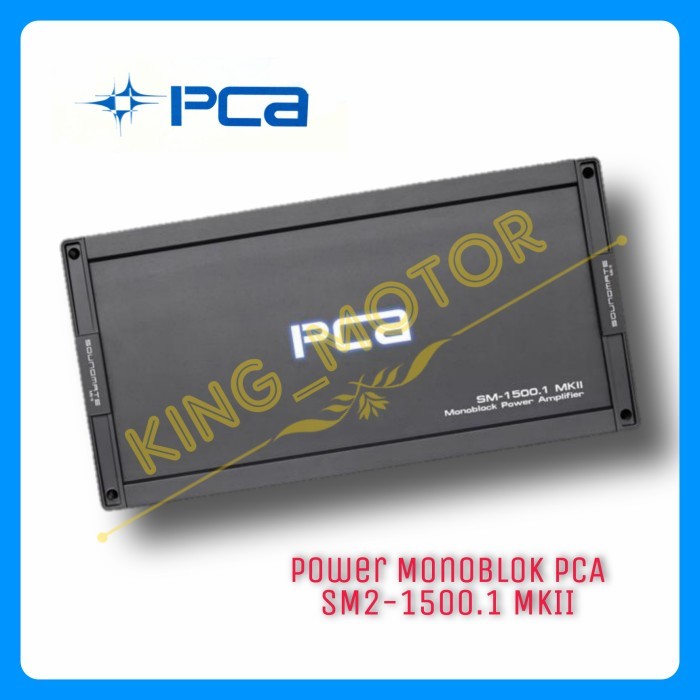 Terbaru Power Amp Monoblok Pca Sm2-1500.1 Mkii