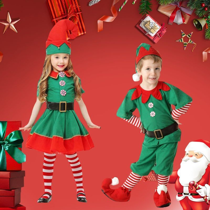 Pakaian Natal Setelan Anak-anak Pakaian Natal Tema