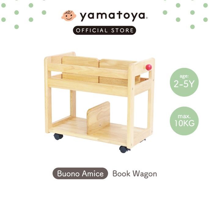 Yamatoya Buono Amice Book Wagon - Rak Buku Anak