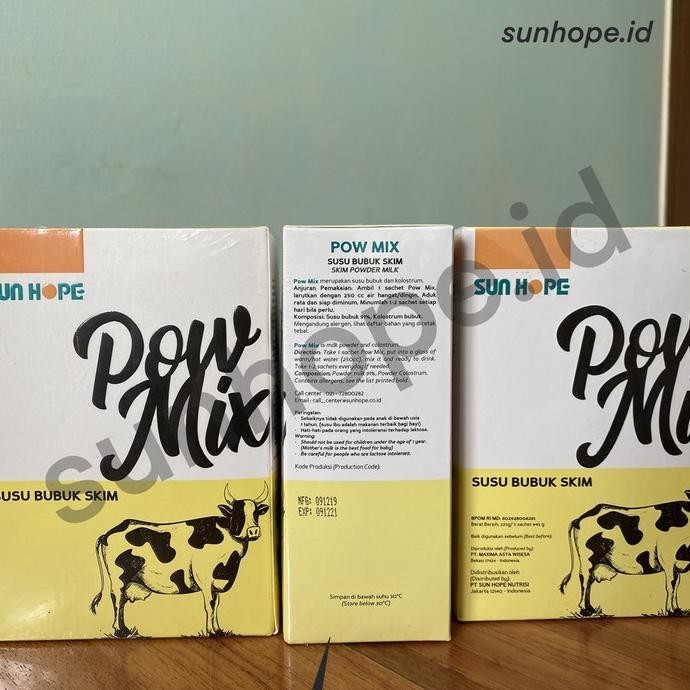 

TERBARU - PowMix Sunhope Pow Mix Sun hope