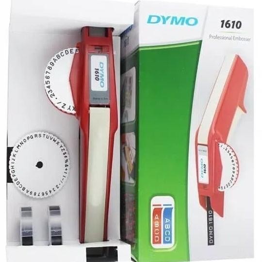 

mesin label maker emboss dymo 1610