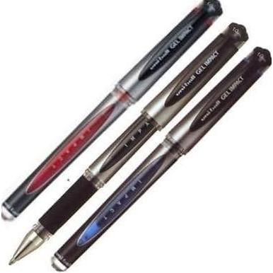 

BEBAS ONGKIR - UNI-BALL GEL IMPACT BROAD 1.0 ROLLER BALL PEN UM-153S [1 lusin/ 12pcs]