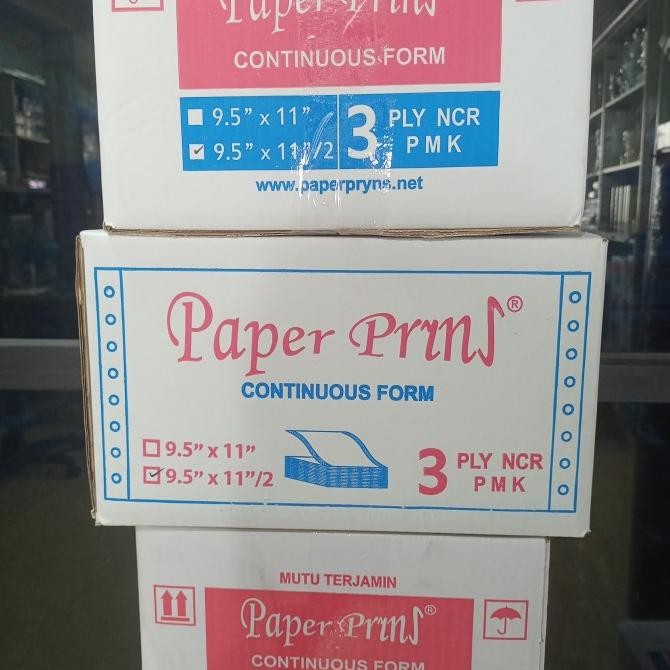 

CONTINUOS FORM PAPERPRYNS 3PLY NCR BAGI 2