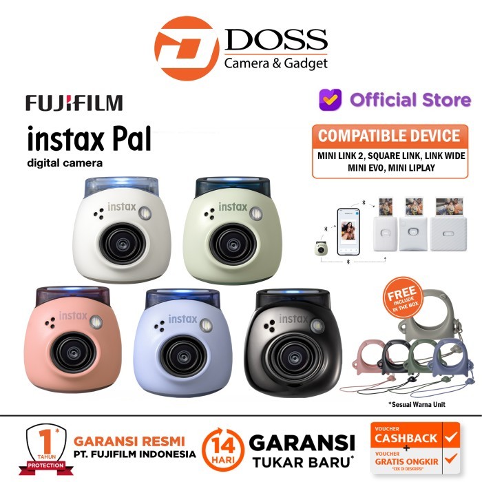 Fujifilm Instax PAL Digital Camera Fujifilm PAL Instax Camera