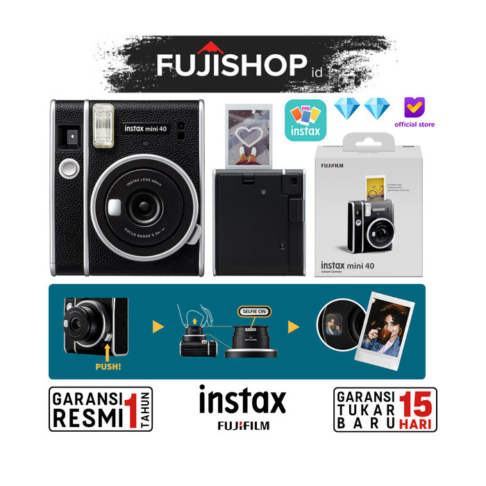 Fujifilm Instax Mini 40 Garansi Resmi