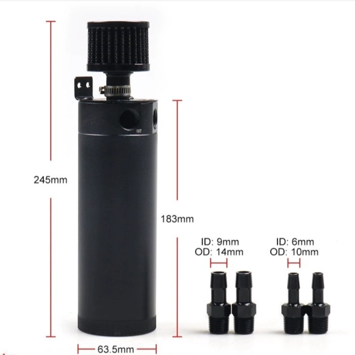 Oil Catch Tank Import Best Quality Barangbaru