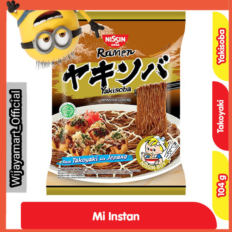 

Nissin Mikuya Ramen Mi Instan Goreng Rasa Takoyaki 104 g