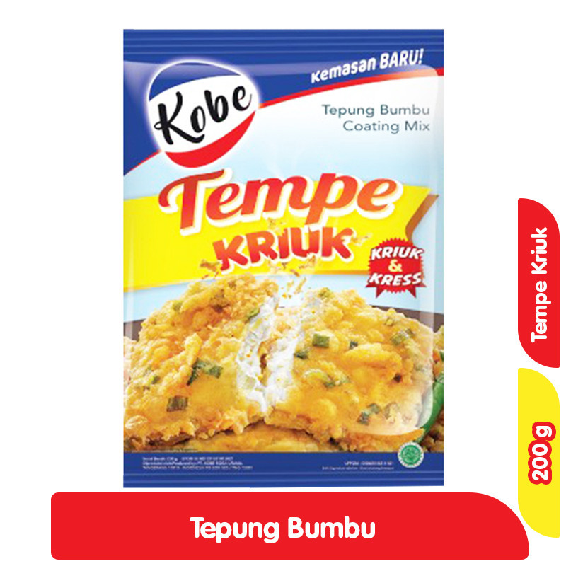

Kobe Tepung Tempe Goreng Kriuk 200 g