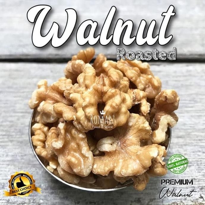 

terbaru walnut roasted kacang walnut panggang kacang walnut oven 500gr kenari