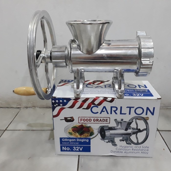 Gilingan Daging Manual Carlton No.32V - gilingan daging manual 32V