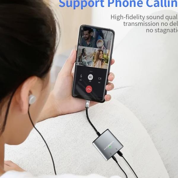 Kaizer Splitter Lightning To Dc 3.5Mm Audio Ja Splitter Audio