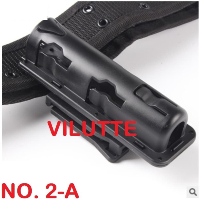 PROMO VILUTTE Holder Holster Tempat Setik Baten Rotate 360 Derajat Fiber ABS - 6-C O9L7