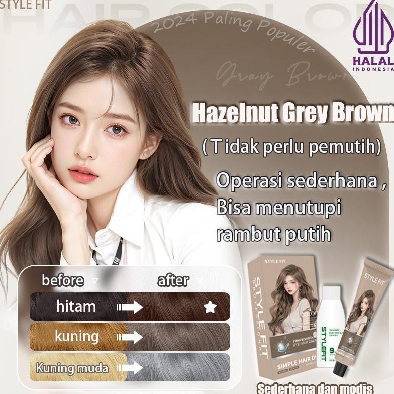 Cb - Tidak Perlu Pemutihfekagnas Cat Rambut *200Ml Mudah Dioperasikan,Kaya Asam Amino,Tidak Berbahay