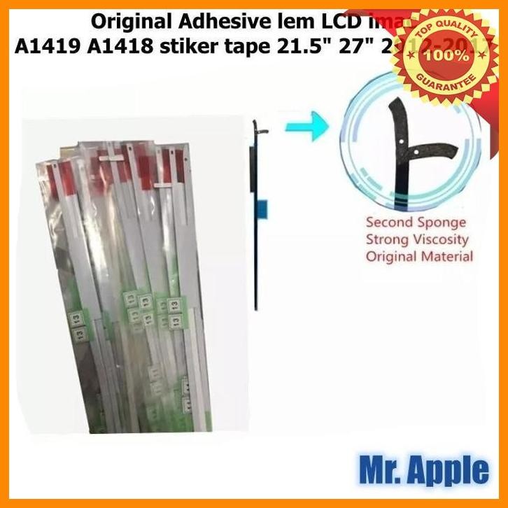 

(MRAP) ASLI LCD PEREKAT LEM IMAC A1419 A1418 STICKER TAPE 2012-2017