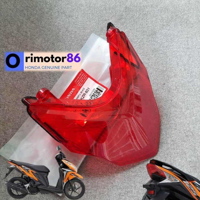 MIKA LAMPU BELAKANG VARIO 125 INJEKSI PERTAMA OLD KACA LENSA MERAH ORI