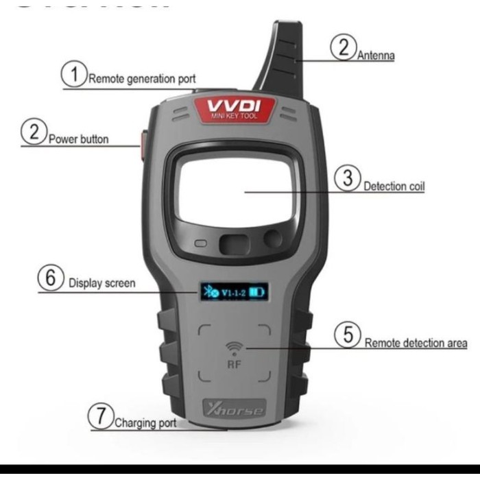 NEW MINI VVDI XHORSE KEY PROGRAMMER ALAT PROGRAM KUNCI IMMOBILIZER