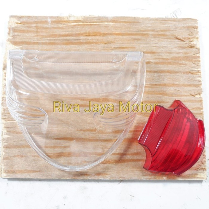 MIKA KACA LAMPU STOP BELAKANG JUPITER Z LAMA MERAH PUTIH