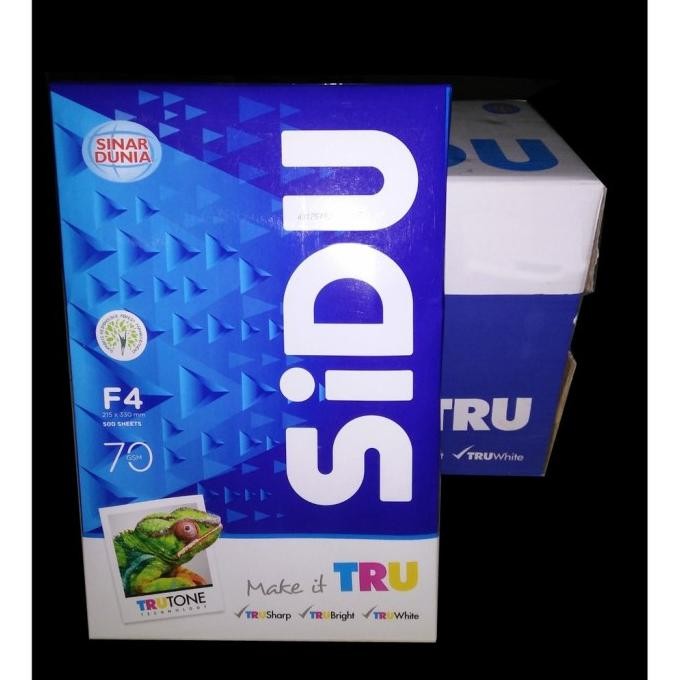 

TERBARU - kertas hvs f4 70gr sidu per dus