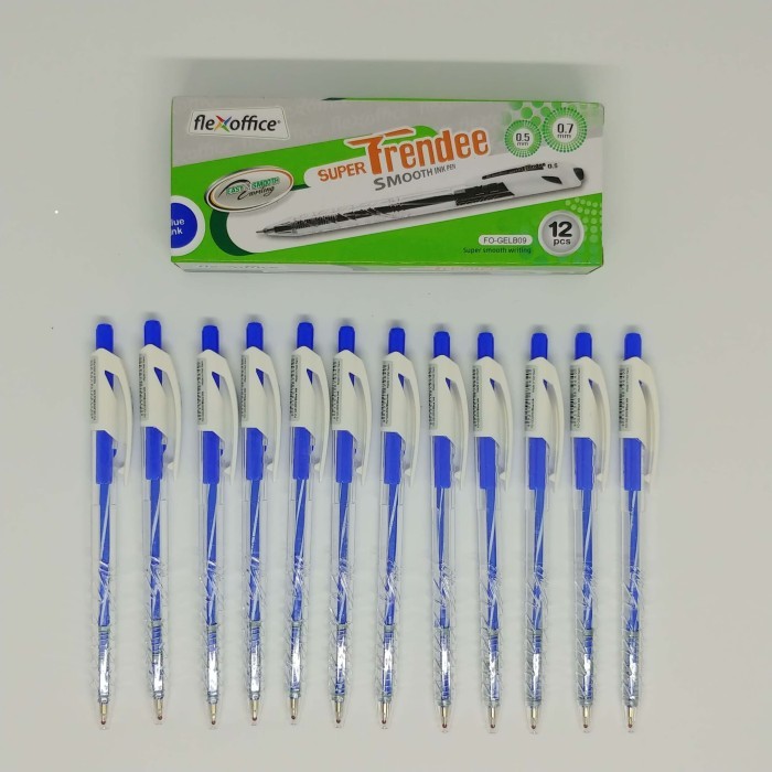 

Terbaru Bolpen trendee 0,5 Tinta Biru, pulpen - Pena Sekolah Kerja Kantor 100% ori